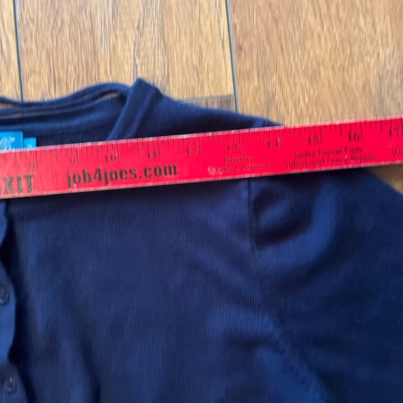 Cielo , Navy Blue, Women’s Long Sleeve Cardigan Size M (Runs Smaller) - Picture 8 of 11